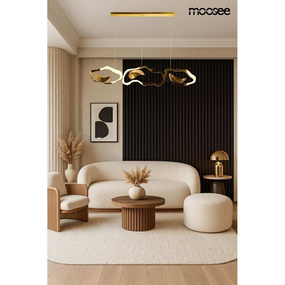 MOOSEE CHAIN 210 auksinis pakabinamas šviestuvas, Lima Design, isankstiniai, Greitas pristatymas, Pakabinamas šviestuvas