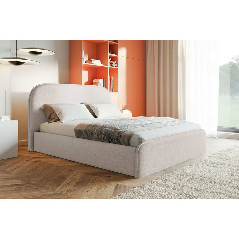 Miegamojo lova Sorento Slim, Lima Design, liminte, Individualiai gaminamas baldas, Miegamojo lova