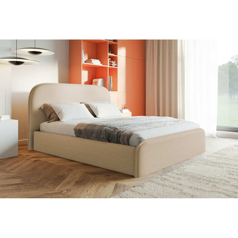 Miegamojo lova Sorento Slim, Lima Design, liminte, Individualiai gaminamas baldas, Miegamojo lova