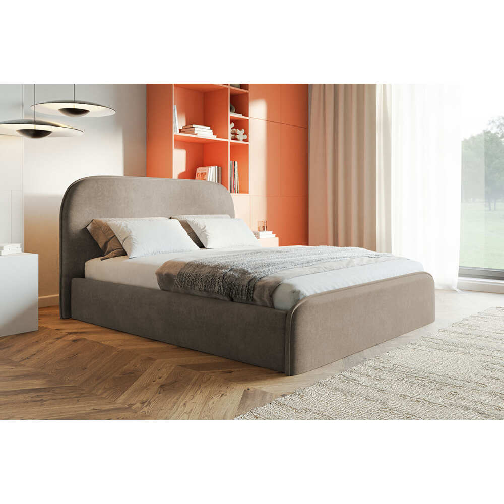 Miegamojo lova Sorento Slim, Lima Design, liminte, Individualiai gaminamas baldas, Miegamojo lova