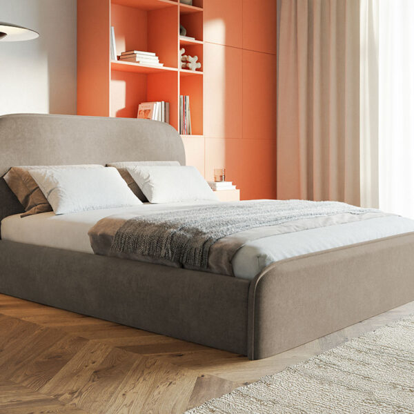 Miegamojo lova Sorento Slim, Lima Design, liminte, Individualiai gaminamas baldas, Miegamojo lova