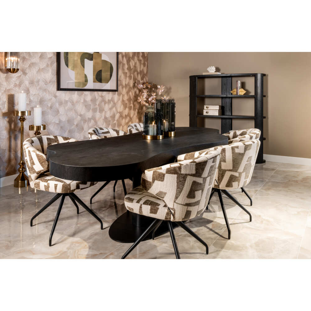 Valgomojo kėdė Milly Biscotti Swivel FR, Lima Design, Prekiniai ženklai, Richmond interiors,