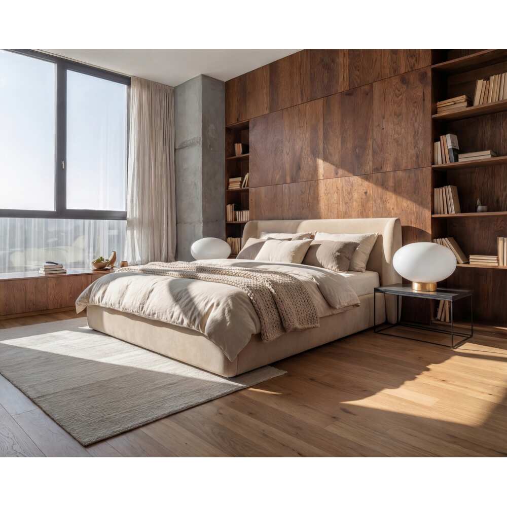 Miegamojo lova SOLIO, Lima Design, Minkštieji baldai, comforteo, Miegamojo lova