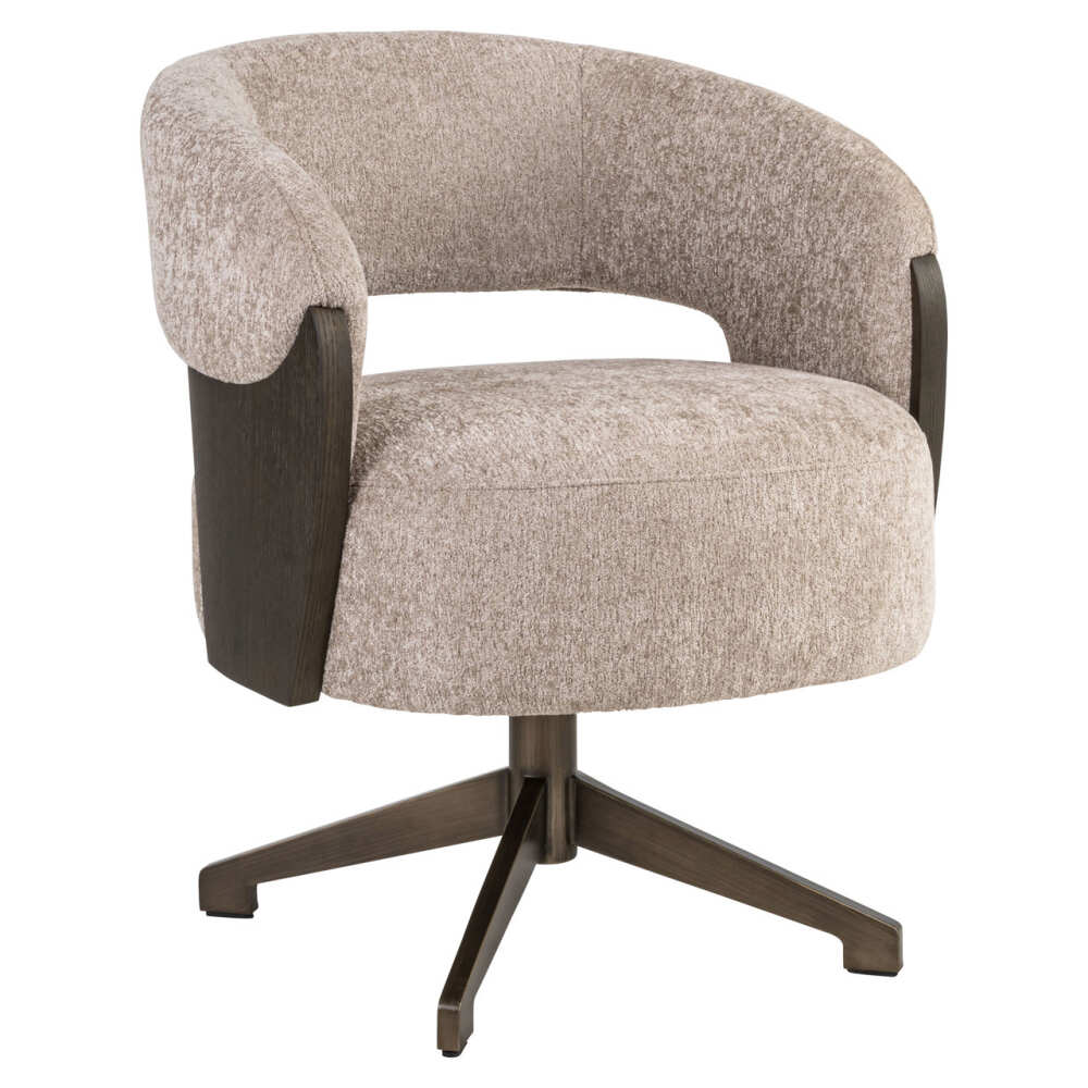valgomojo kėdė Pollux Be Easy Sand Oak Richmond Interiors interjere prie medinio stalo