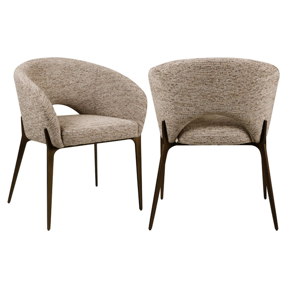 Valgomojo kėdė Kenzi mocca linear