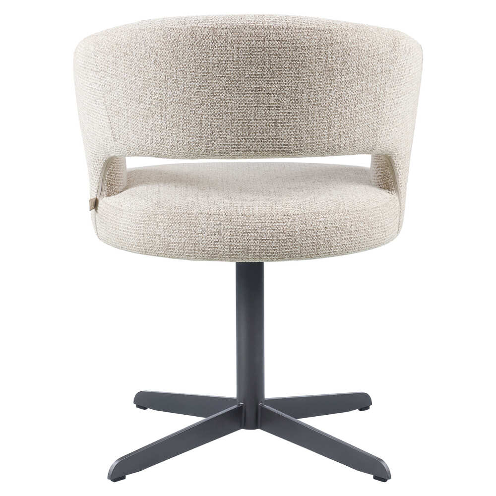 Valgomojo kėdė Blanca Natural Fancy Fire Retardant su porankiais Richmond Interiors