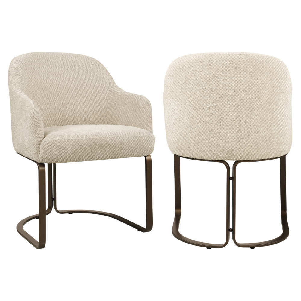 Valgomojo kėdė Hadley natural boldweave fire retardant