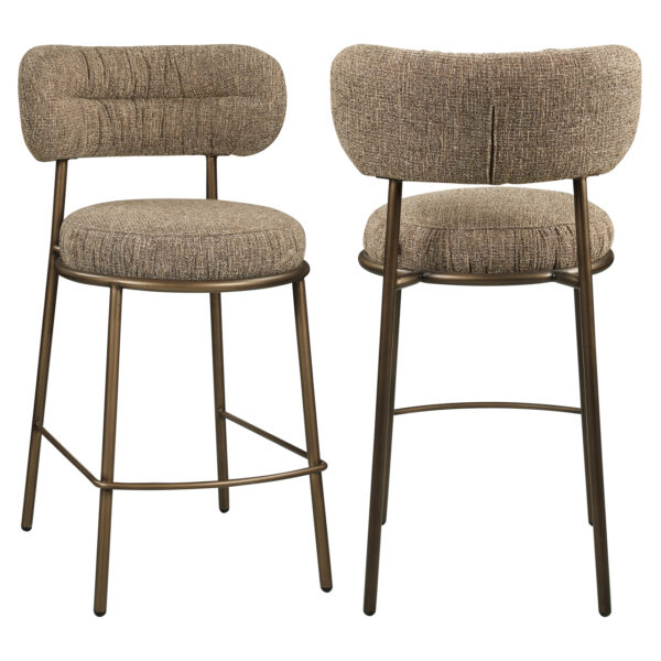 Pusbario kėdė Odarby brown (Kopija), Lima Design, Negrąžinami baldai, Richmond interiors, Pusbario kėdė