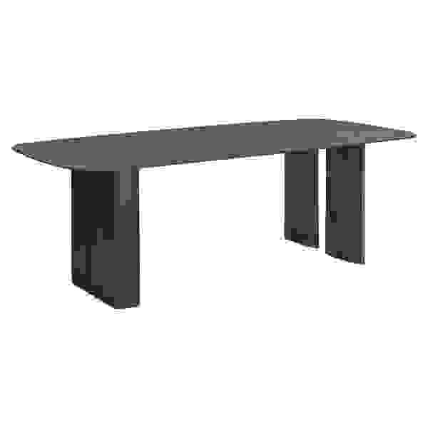 Valgomojo stalas Castello Smoked charchoal 230 cm