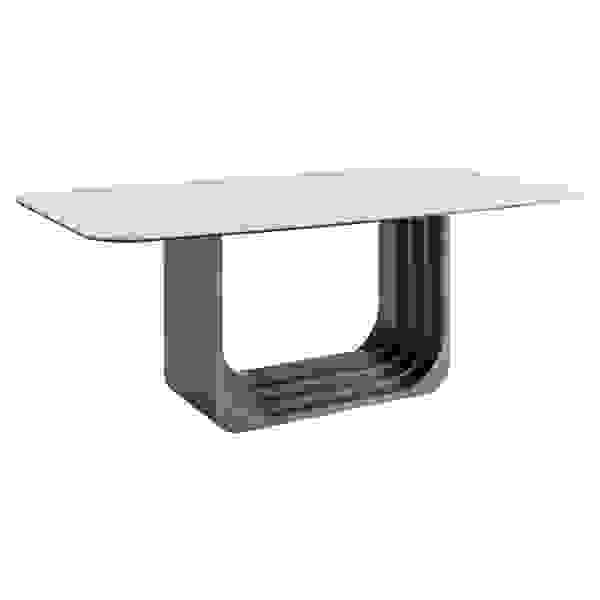 Valgomojo stalas Maxfield smėlio spalvos 230 cm