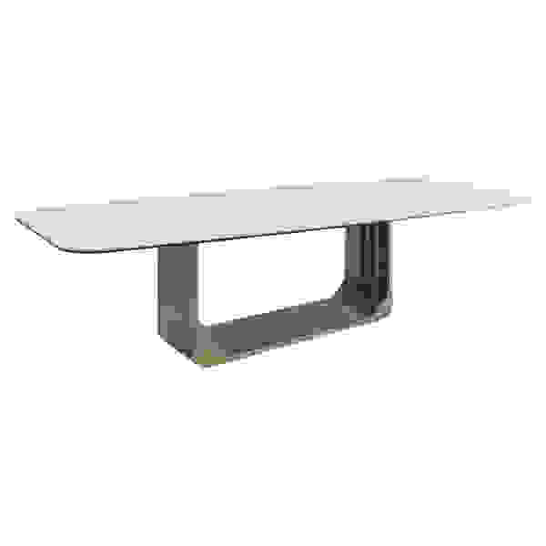 Valgomojo stalas Maxfield smėlio spalvos 300 cm