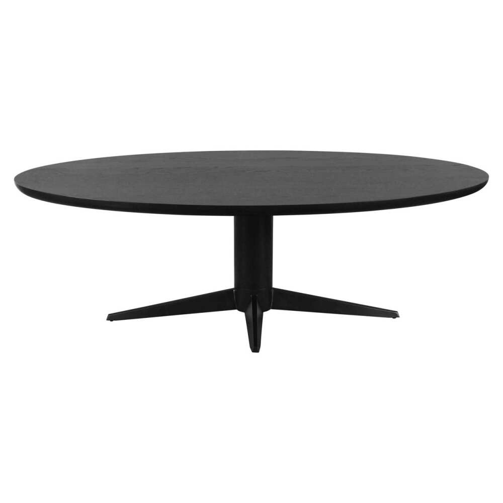 Rayford juodas ovalus 230 cm – juodos spalvos