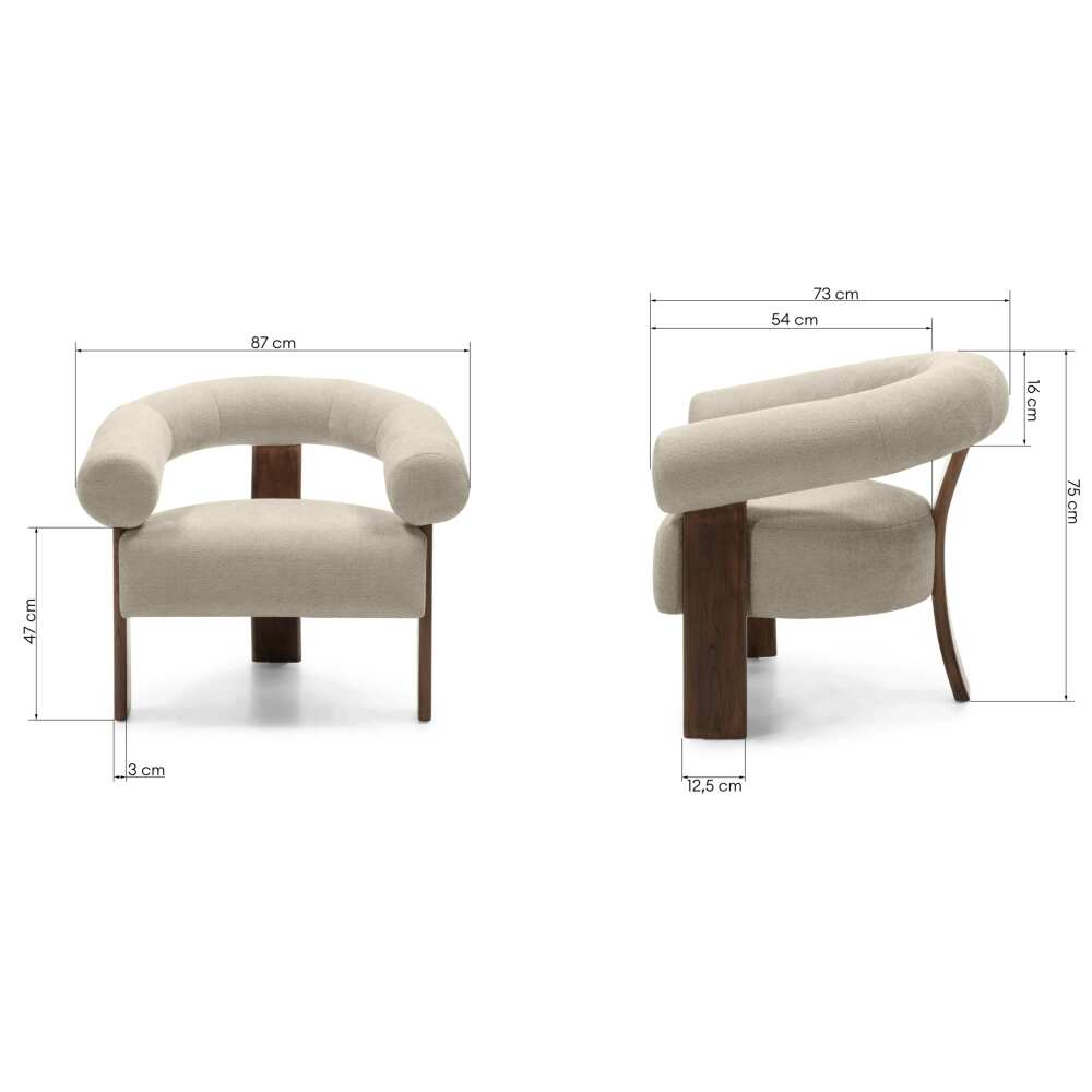 Fotelis-Krėslas Kokei, Lima Design, Foteliai, Individualiai gaminamas baldas Limadesign,