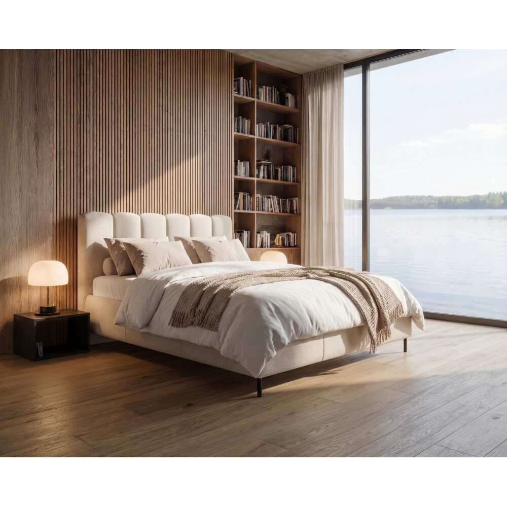 Miegamojo lova ONNDA (Kopija), Lima Design, Minkštieji baldai, comforteo, Miegamojo lova