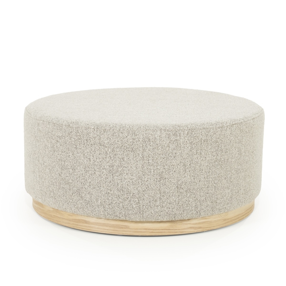 Pufas Avah large - beige 96301 (Kopija), Lima Design, Minkštieji baldai, Richmond interiors, pufas