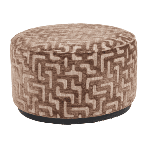 Pufas Lexie beige chevron 70Ø (Kopija), Lima Design, Minkštieji baldai, Richmond interiors, pufas