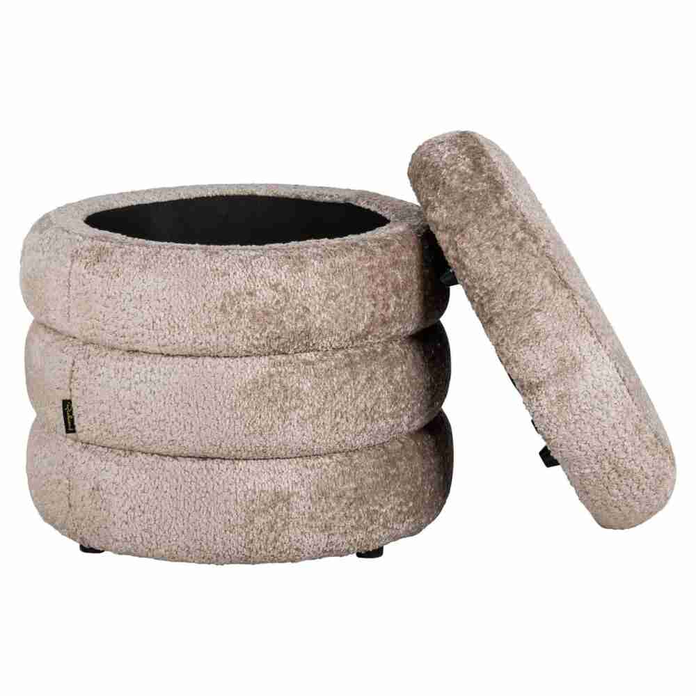 Pufas Adele sheep natural, Lima Design, Minkštieji baldai, Richmond interiors, pufas