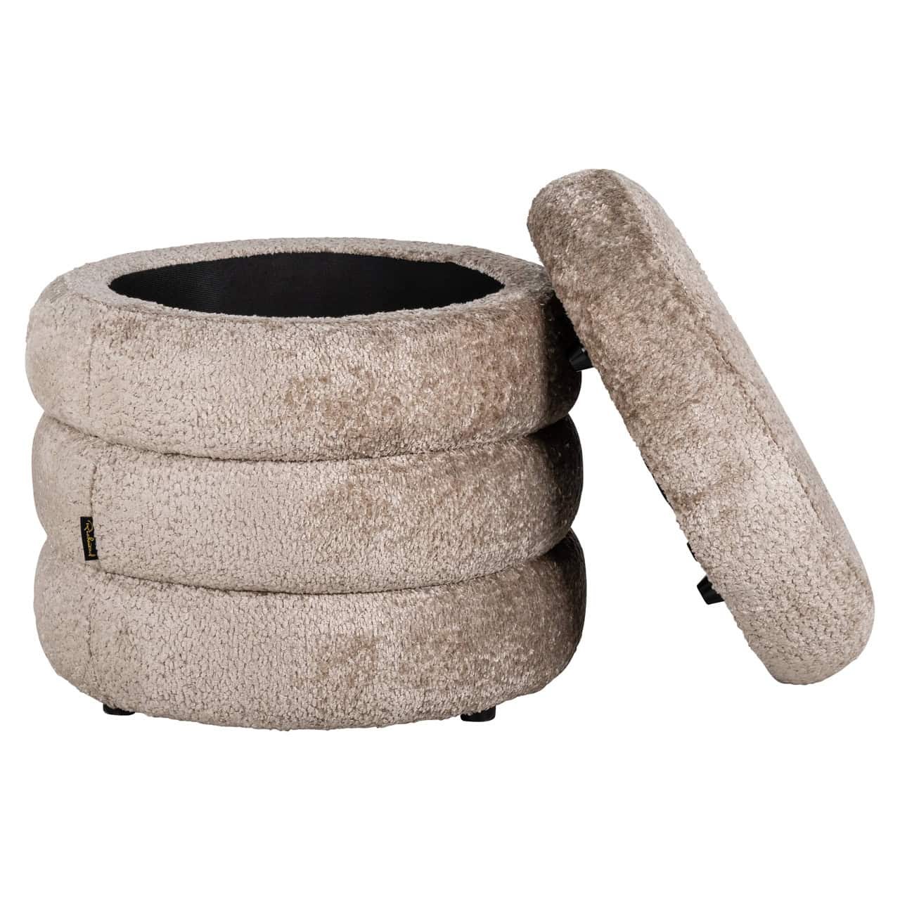 Pufas Adele sheep natural 2 Pufas Adele sheep natural, Lima Design, Minkštieji baldai, Richmond interiors, pufas