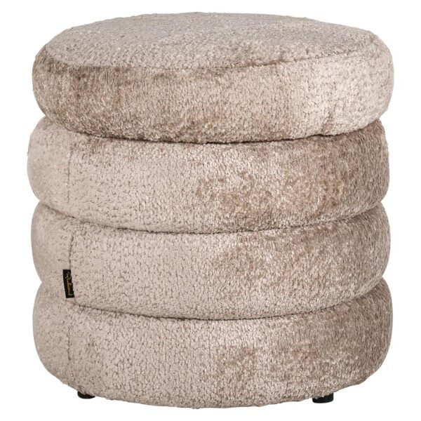 Pufas Adele sheep natural, Lima Design, Minkštieji baldai, Richmond interiors, pufas