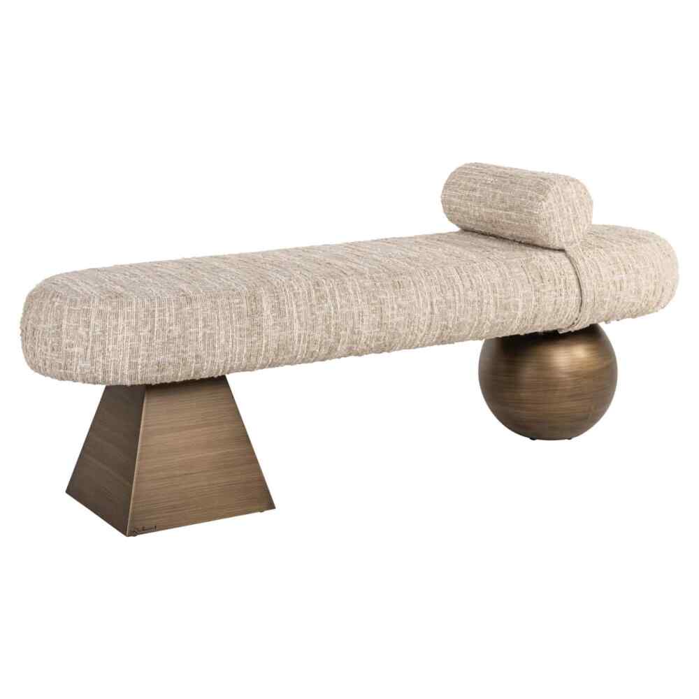 Minkštasuolis Alexander Jones beige angora (Geneva), Lima Design, Minkštieji baldai, Richmond interiors, minkstasuolis, pufas