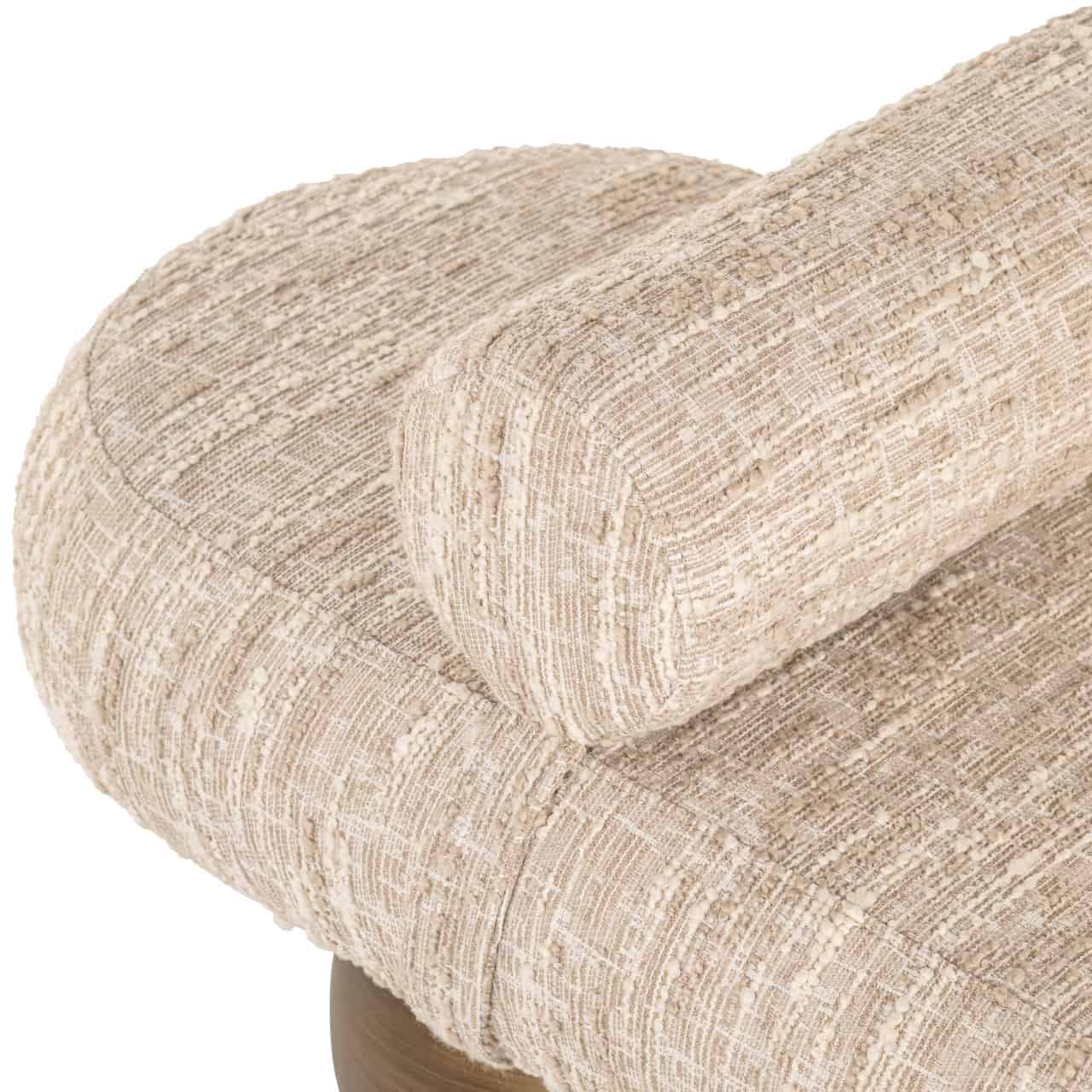 Minkštasuolis Alexander Jones beige angora (Geneva) 6 Minkštasuolis Alexander Jones beige angora (Geneva), Lima Design, Minkštieji baldai, Richmond interiors, minkstasuolis, pufas
