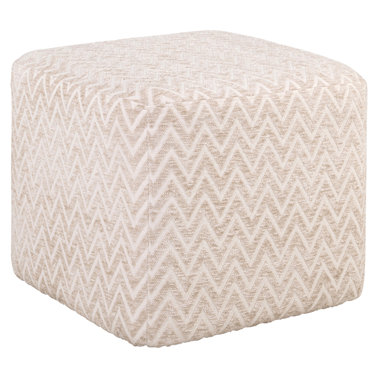 Pufas Ciela beige chevron 5 Pufas Cupid beige angora (Kopija), Lima Design, Minkštieji baldai, Richmond interiors, pufas