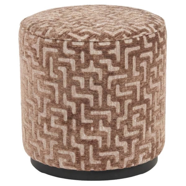 Pufas Lexie beige chevron 45Ø (Kopija), Lima Design, Minkštieji baldai, Richmond interiors, pufas