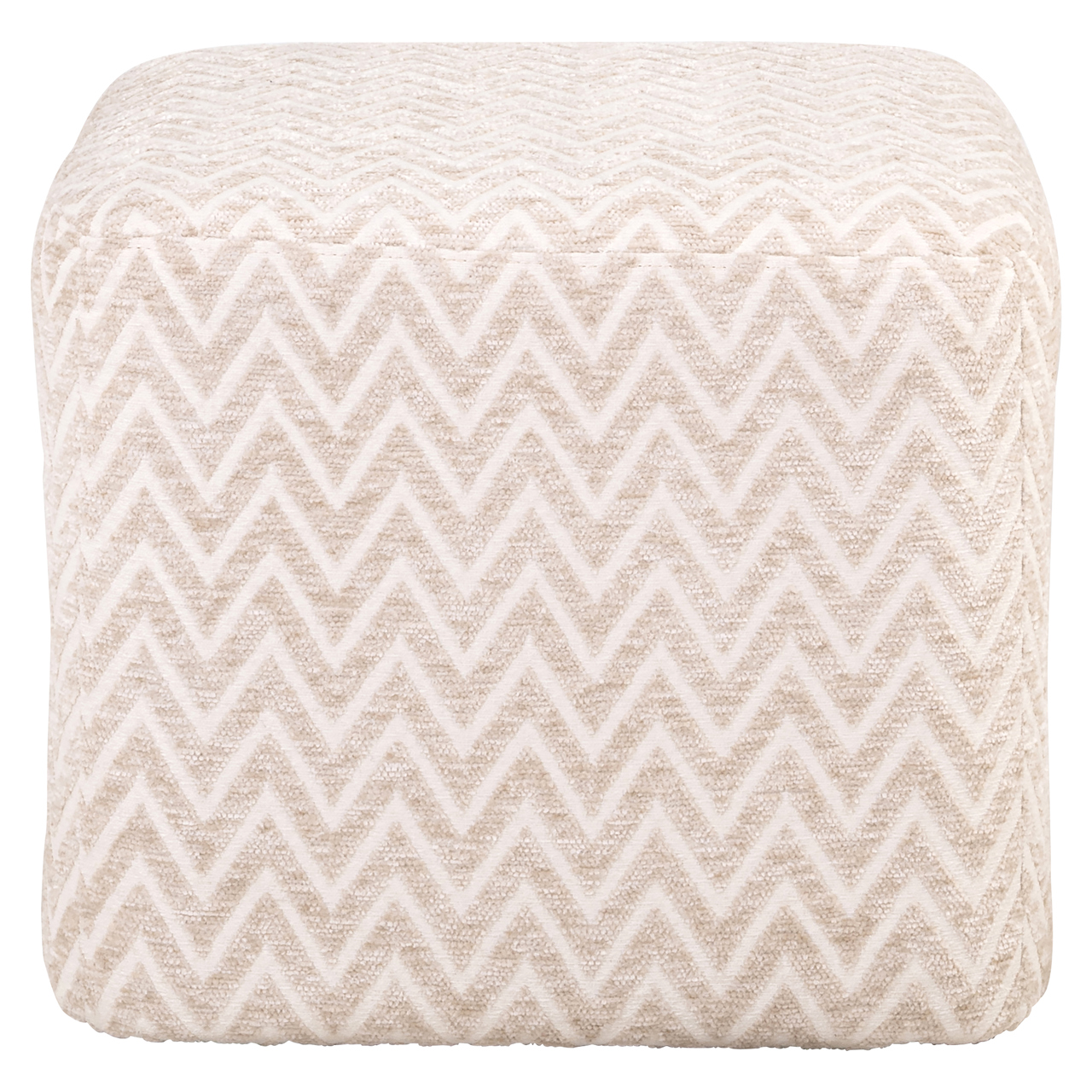 Pufas Ciela beige chevron 3 Pufas Cupid beige angora (Kopija), Lima Design, Minkštieji baldai, Richmond interiors, pufas