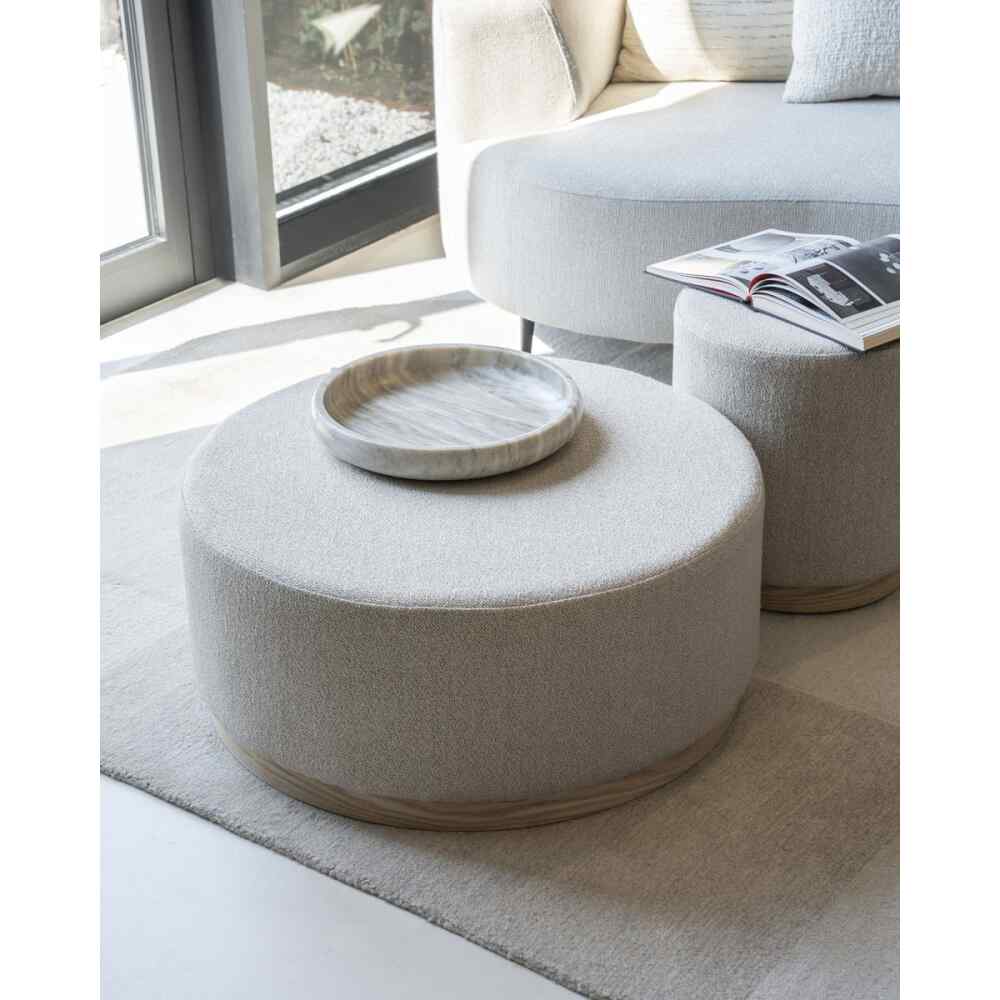 Pufas Avah large - beige 96301 (Kopija), Lima Design, Minkštieji baldai, Richmond interiors, pufas