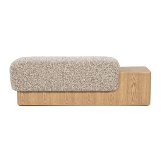 Minkštasuolis George - taupe Flou 96439, Lima Design, Minkštieji baldai, Richmond interiors, pufas