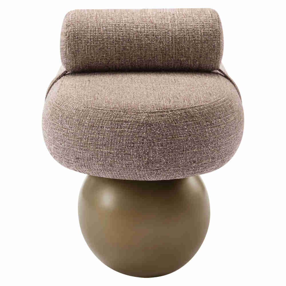 Minkštasuolis Camille brown chunky (Kopija), Lima Design, Minkštieji baldai, Richmond interiors, minkstasuolis, minkštasuolis, pufas