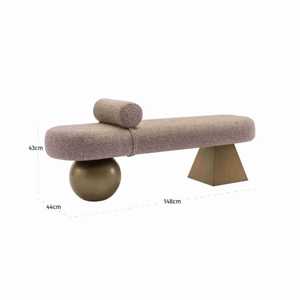Minkštasuolis Camille brown chunky (Kopija), Lima Design, Minkštieji baldai, Richmond interiors, minkstasuolis, minkštasuolis, pufas