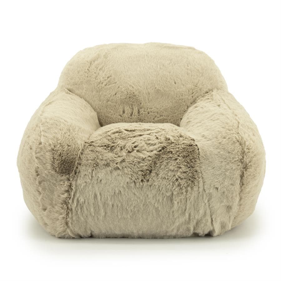 Fotelis Little Hug, pilkai rudos spalvos, 69×67×49 cm