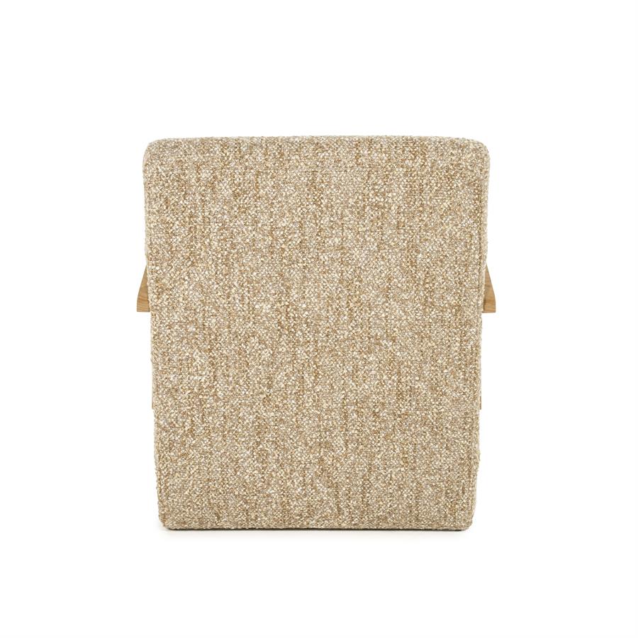 Fotelis Olek 96499 6 Fotelis Olek, taupe spalvos, 88x69x76 cm