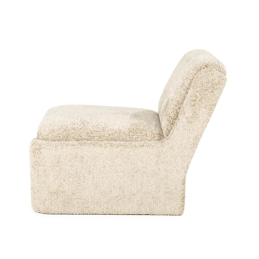 Fotelis Omla | 250371 3 Fotelis Omla, pilkai rudos spalvos, 73×90×73 cm