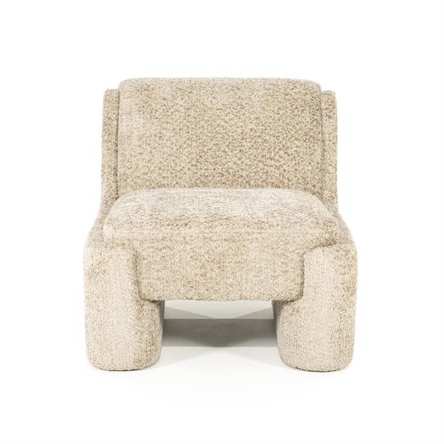 Fotelis Omla | 250371 7 Fotelis Omla, pilkai rudos spalvos, 73×90×73 cm