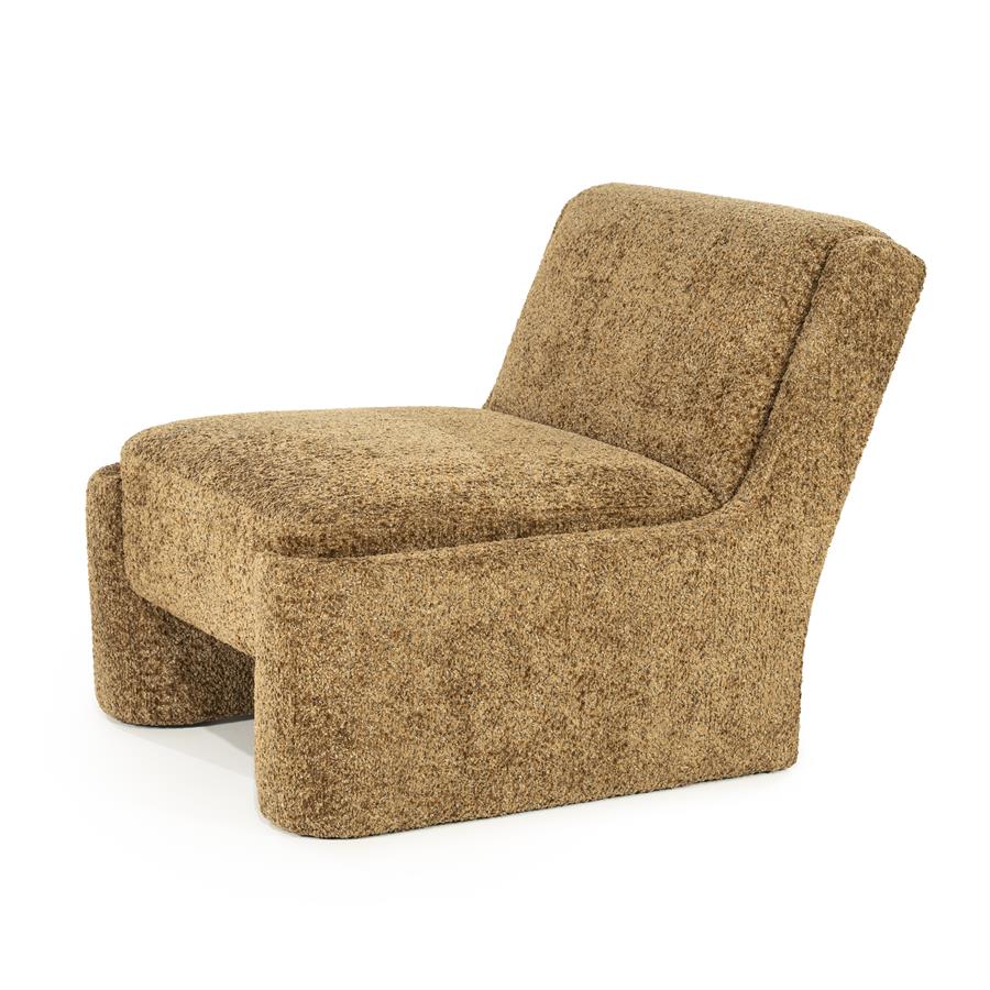 Fotelis Omla | 250372 2 Fotelis Omla, garstyčių spalvos, 73×90×73 cm