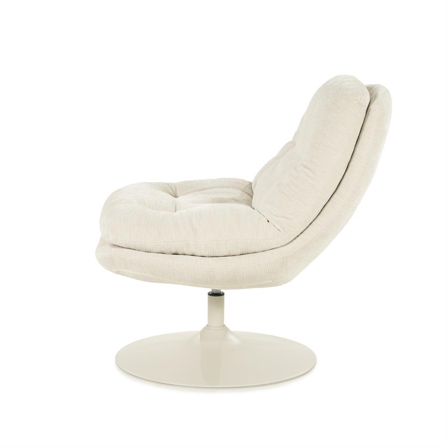 Fotelis Tromba | 250361 2 Fotelis Tromba, smėlio spalvos, 84×74×84 cm