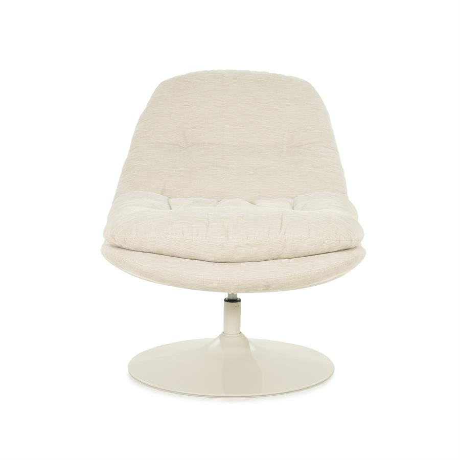 Fotelis Tromba | 250361 5 Fotelis Tromba, smėlio spalvos, 84×74×84 cm