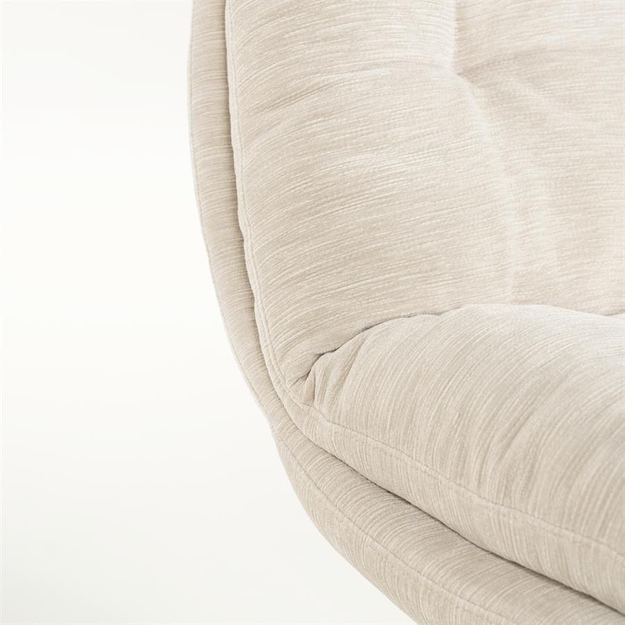 Fotelis Tromba | 250361 6 Fotelis Tromba, smėlio spalvos, 84×74×84 cm