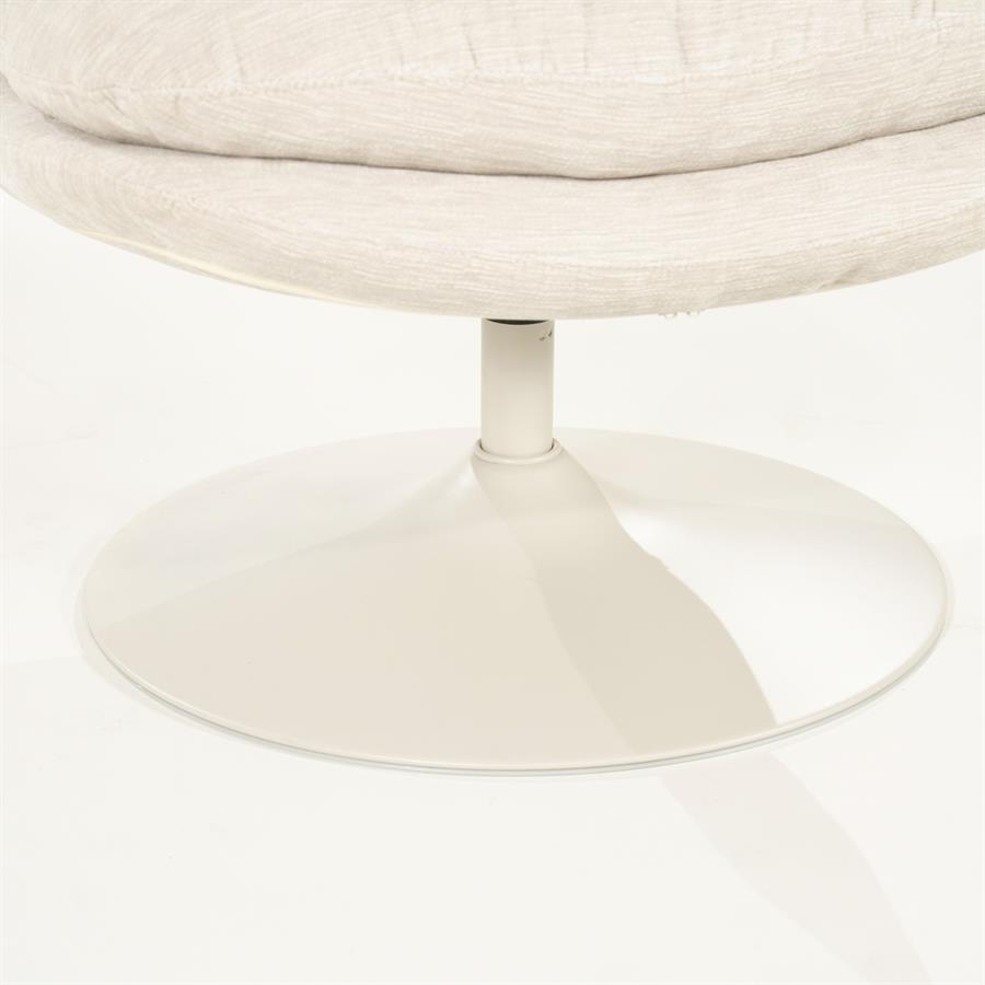 Fotelis Tromba | 250361 8 Fotelis Tromba, smėlio spalvos, 84×74×84 cm
