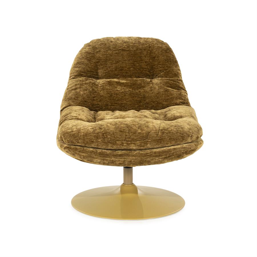 Fotelis Tromba | 250363 7 Fotelis Tromba, garstyčių spalvos, 84×74×84 cm