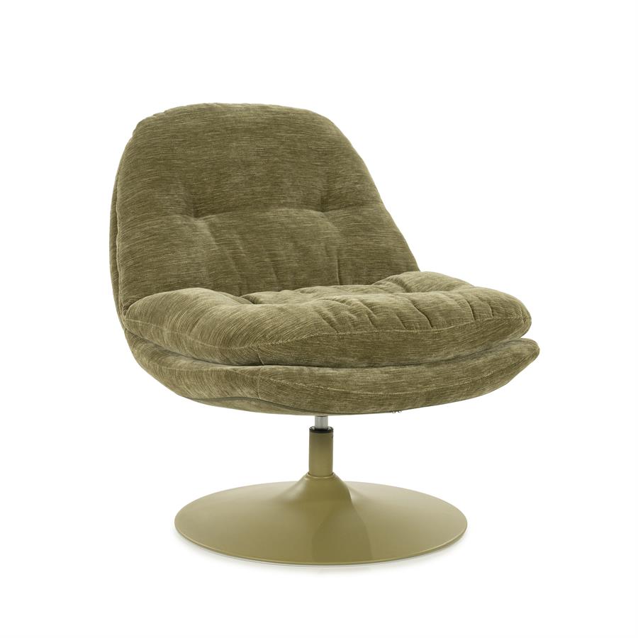 Fotelis Tromba | 250364 4 Fotelis Tromba, žalios spalvos, 84×74×84 cm