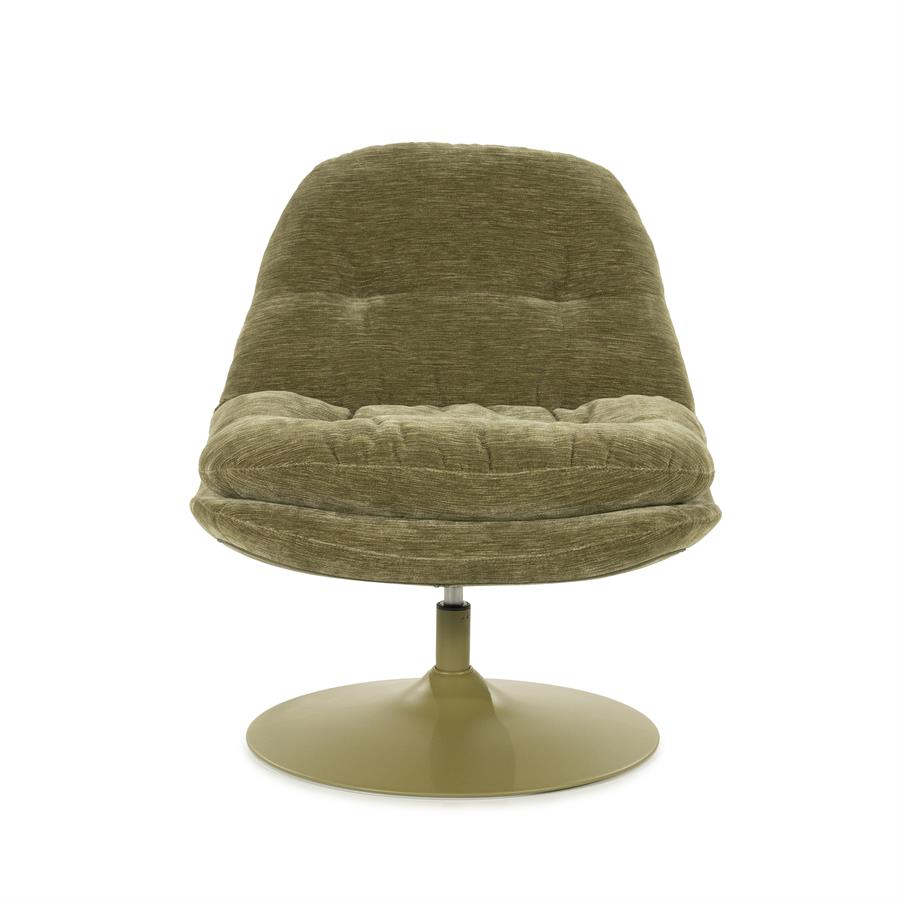 Fotelis Tromba | 250364 5 Fotelis Tromba, žalios spalvos, 84×74×84 cm