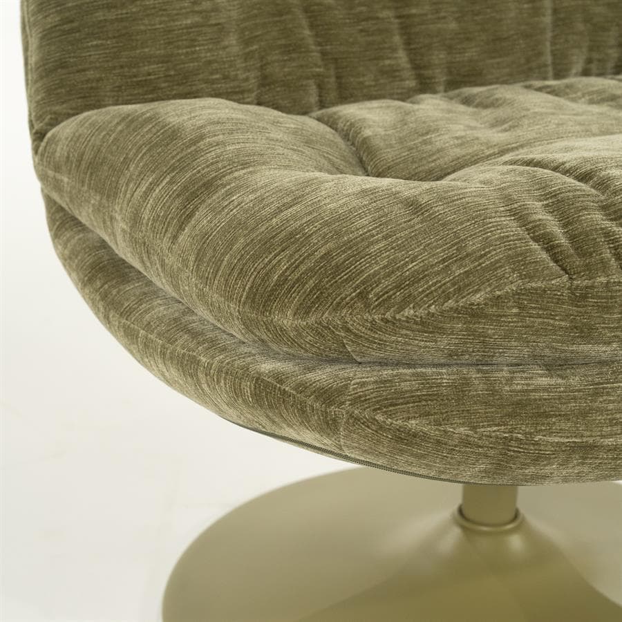 Fotelis Tromba | 250364 7 Fotelis Tromba, žalios spalvos, 84×74×84 cm