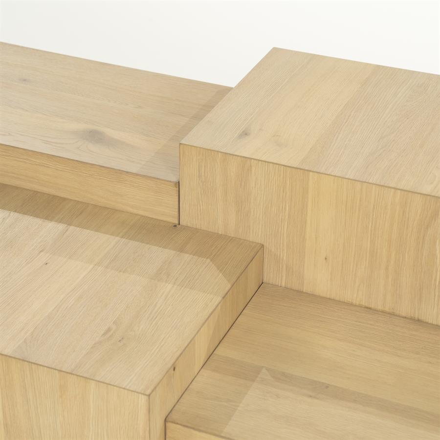 Kavos staliukas Quinten rectangular 96388 7 Kavos staliukas Quinten rectangular 96388, natūrali, 140 × 75 × 40 cm