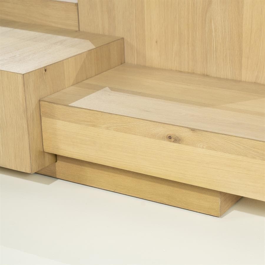 Kavos staliukas Quinten rectangular 96388 8 Kavos staliukas Quinten rectangular 96388, natūrali, 140 × 75 × 40 cm