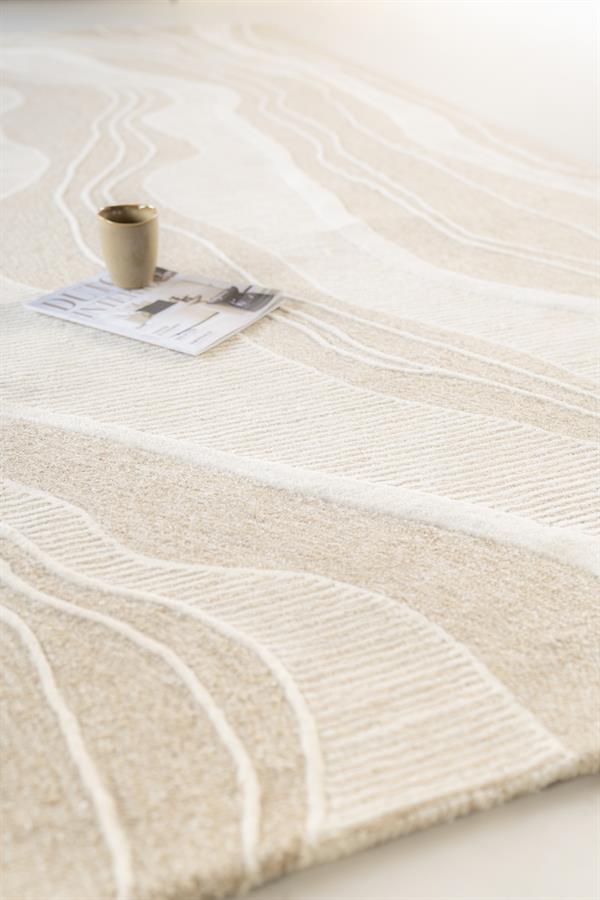 Kilimas Soil | 230281 4 Soil kilimas, smėlio spalvos, 160 × 230 cm
