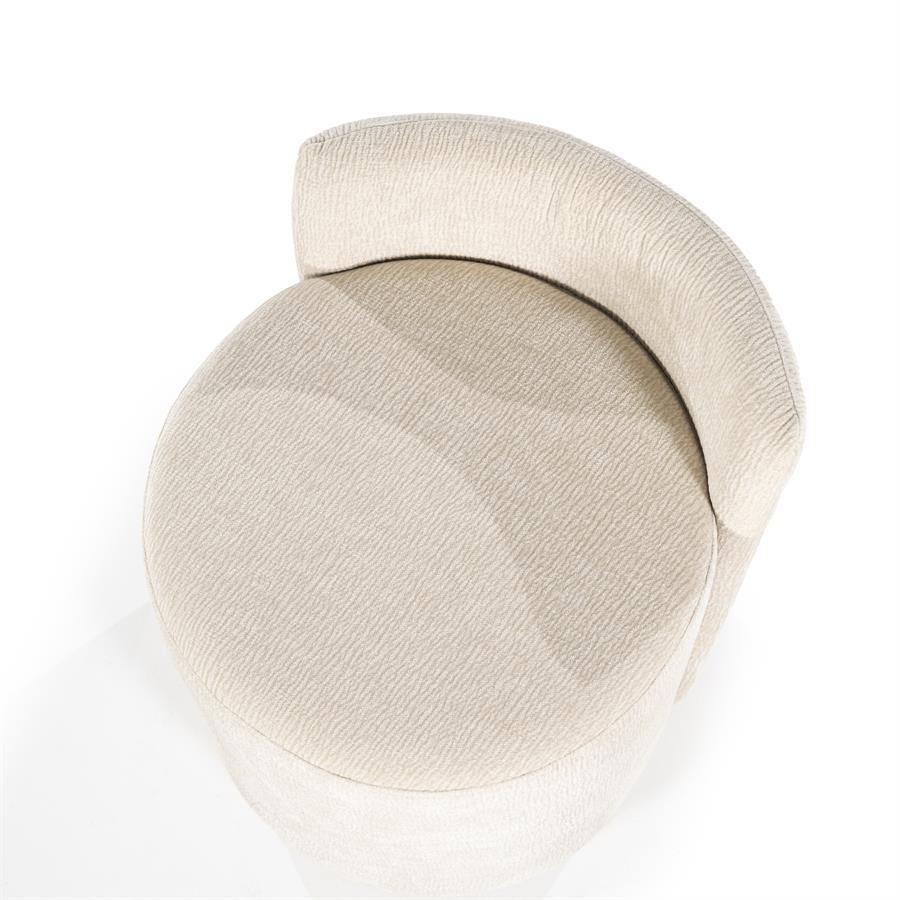 Pufas Marque | 240196 10 Pufas Marque, smėlio spalvos, 43 × 48 × 63 cm