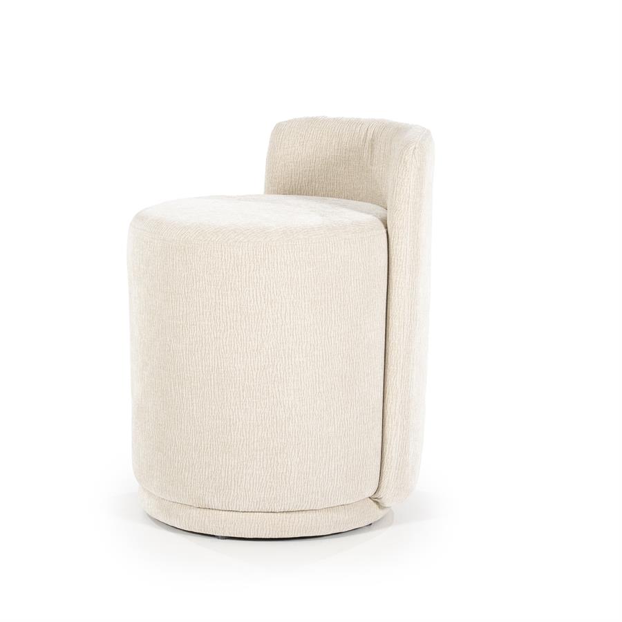 Pufas Marque | 240196 2 Pufas Marque, smėlio spalvos, 43 × 48 × 63 cm